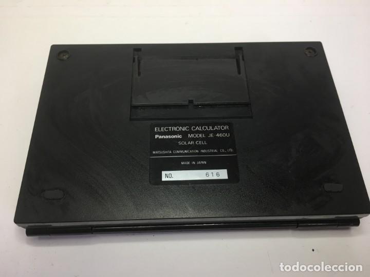 Antig&uuml;edades: CALCULADORA PANASONIC JE-460U - Foto 4