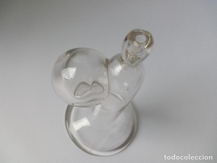 Antig&uuml;edades: Sacaleches de cristal - Foto 2