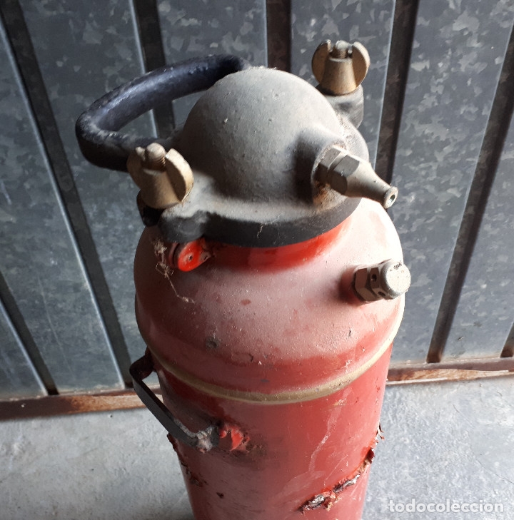 Antig&uuml;edades: Extintor de 60 cm de altura - Foto 3