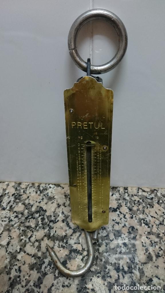 Antig&uuml;edades: BASCULA MARCA PRETUL  100 KG - Foto 1