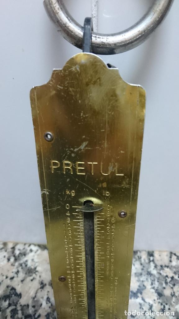 Antig&uuml;edades: BASCULA MARCA PRETUL  100 KG - Foto 2