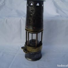 Antigüedades: LAMPARA DE MINA.TIPO SEGURIDAD.MARCADA 70. Lote 132029050