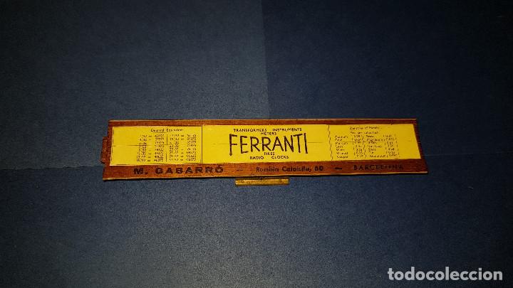 Antig&uuml;edades: ESCALIMETRO FERRANTI - Foto 2