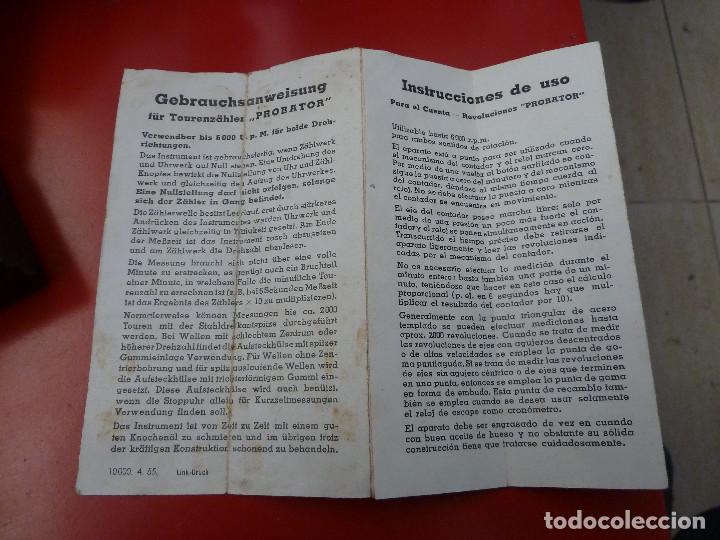 Antig&uuml;edades: PROBATOR IVO CON CAJA E INSTRUCCIOINES - Foto 8