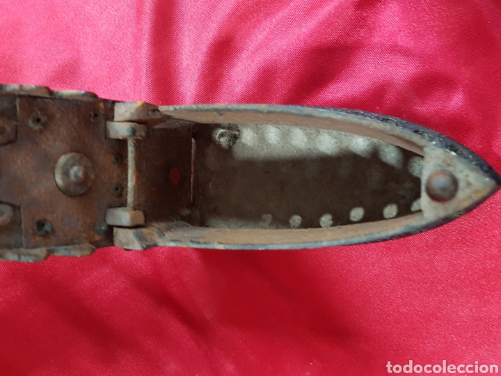 Antig&uuml;edades: Plancha de hierro vintage - Foto 5