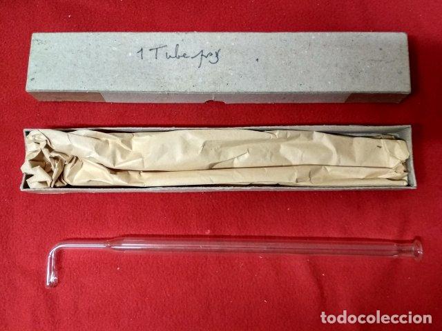 Antig&uuml;edades: ANTIGUA PIPETA DE LABORATORIO 31CM - Foto 1