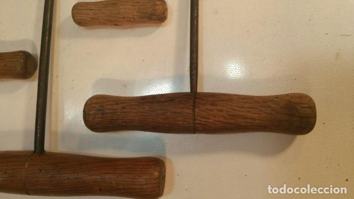 Antig&uuml;edades: JUEGO DE BERBIQUIS MANUALES PARA MADERA - Foto 3