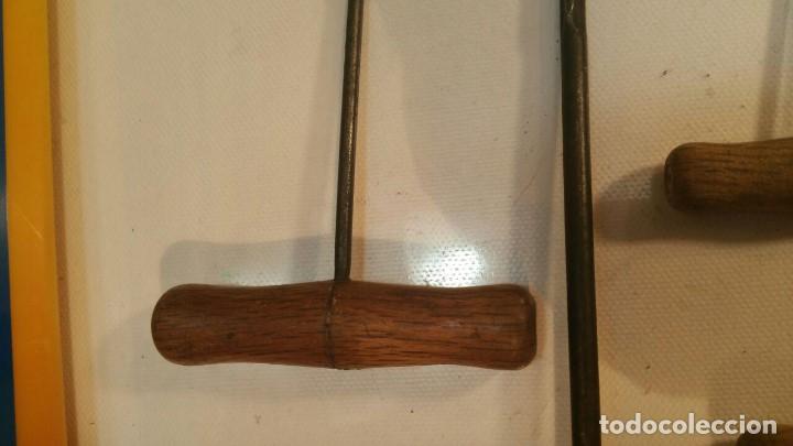 Antig&uuml;edades: JUEGO DE BERBIQUIS MANUALES PARA MADERA - Foto 5