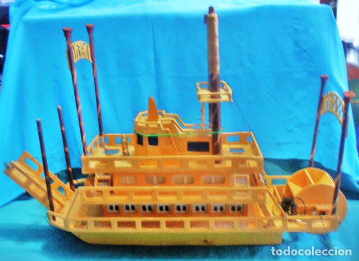 Antig&uuml;edades: MAQUETA BARCO MISSISIPI - Foto 6