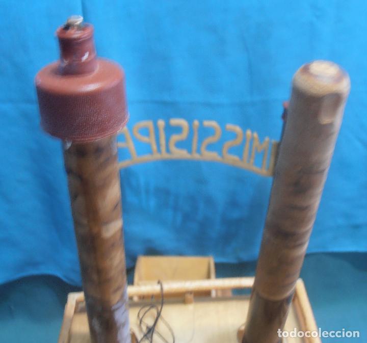 Antig&uuml;edades: MAQUETA BARCO MISSISIPI - Foto 8