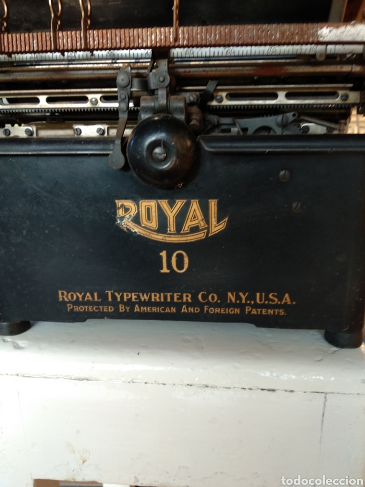 Antig&uuml;edades: Maquina de escribir royal 10 - Foto 8