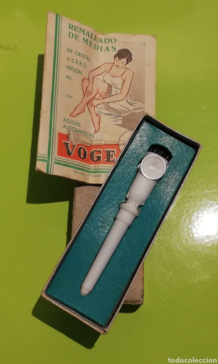 Antig&uuml;edades: Agujas Autom&aacute;ticas VOGE - Remallado de Medias - Foto 1