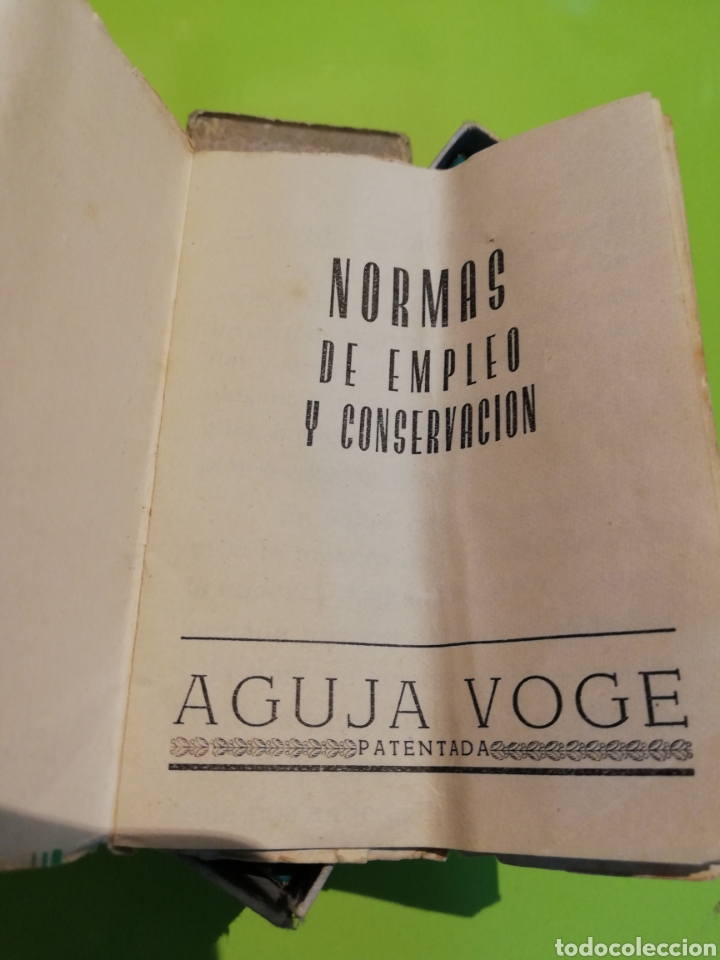 Antig&uuml;edades: Agujas Autom&aacute;ticas VOGE - Remallado de Medias - Foto 4