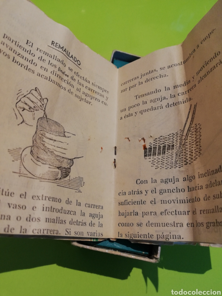 Antig&uuml;edades: Agujas Autom&aacute;ticas VOGE - Remallado de Medias - Foto 5