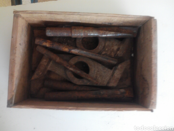 Antig&uuml;edades: Lote de 8 herramientas de carpinteria. - Foto 5