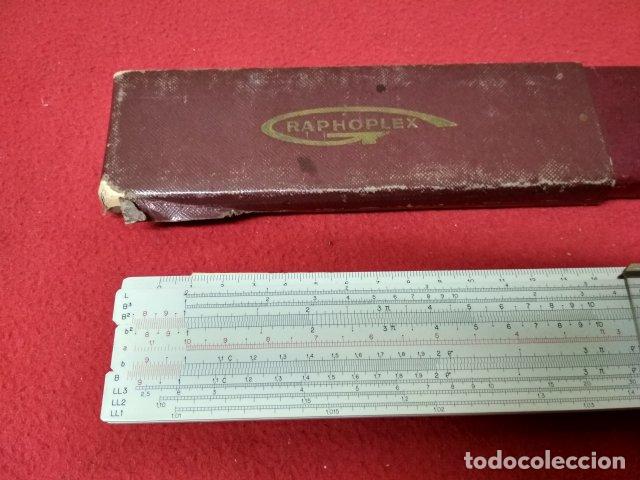 Antig&uuml;edades: ANTIGUA REGLA DE CALCULO RAPHOPLEX 640 - Foto 3