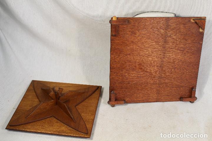 Antig&uuml;edades: caja de madera con remo - ancla - barco - timon - Foto 6