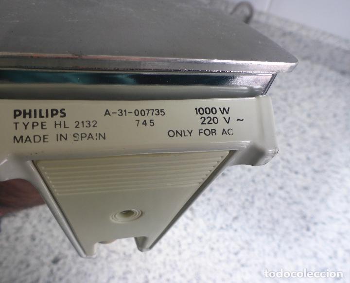 Antigüedades: Plancha Philips HL-2132. Años 70. - Foto 7 - 137115246
