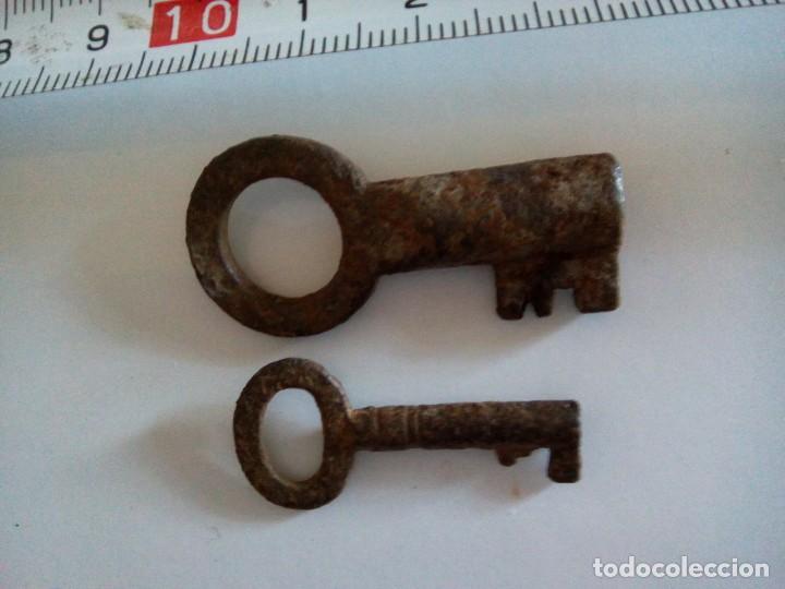 Antig&uuml;edades: * LLAVES 10 Y 4 CM. (RF:270-1/b) - Foto 3