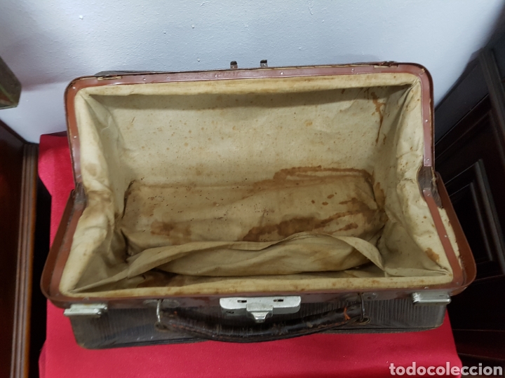 Antig&uuml;edades: Malet&iacute;n de m&eacute;dico vintage - Foto 7