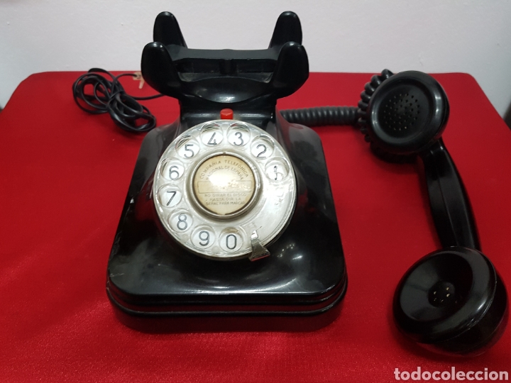 Tel&eacute;fonos: Telefono baquelita decoracion - Foto 3