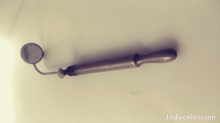 Antig&uuml;edades: antiguo espejo dentista - Foto 7