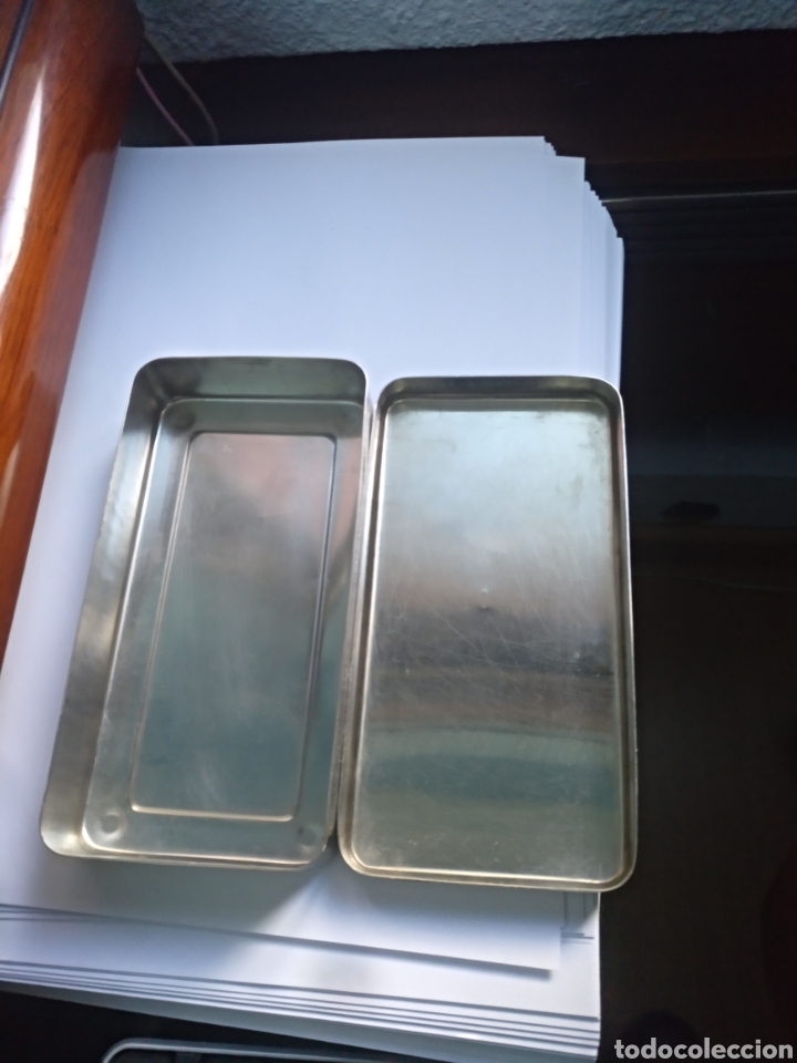 Antig&uuml;edades: Caja acero 16 cm x 8,5 cm - Foto 3