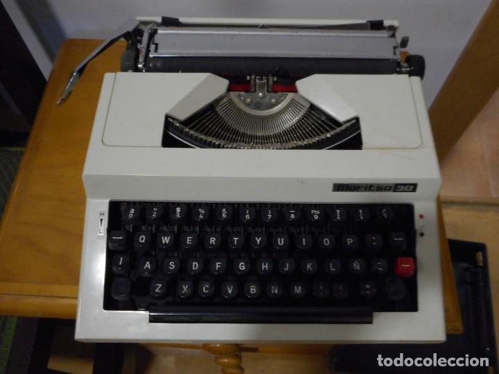 Antig&uuml;edades: M&aacute;quina de escribir Maritso 30 - Foto 1