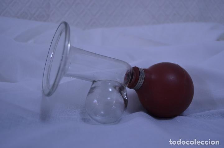 Antig&uuml;edades: Ventosa cristal pera #10# - Foto 2