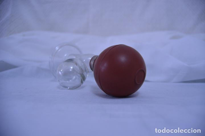 Antig&uuml;edades: Ventosa cristal pera #10# - Foto 1