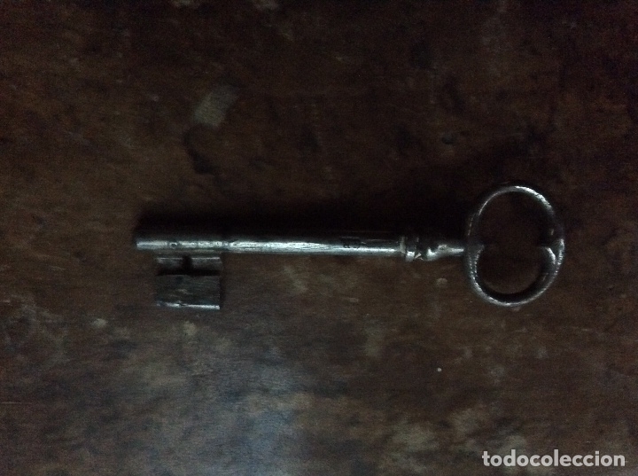 Antig&uuml;edades: Llave antigua 100mm. - Foto 2