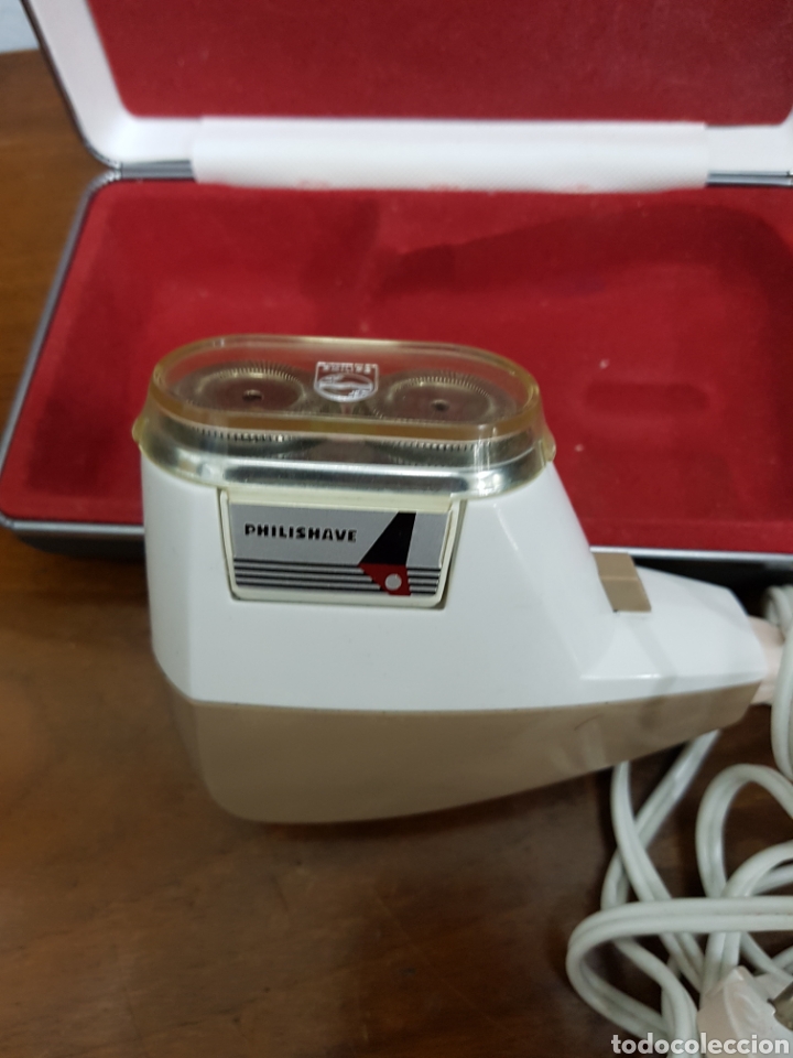 Antig&uuml;edades: M&aacute;quina afeitar Philisave vintage - Foto 4