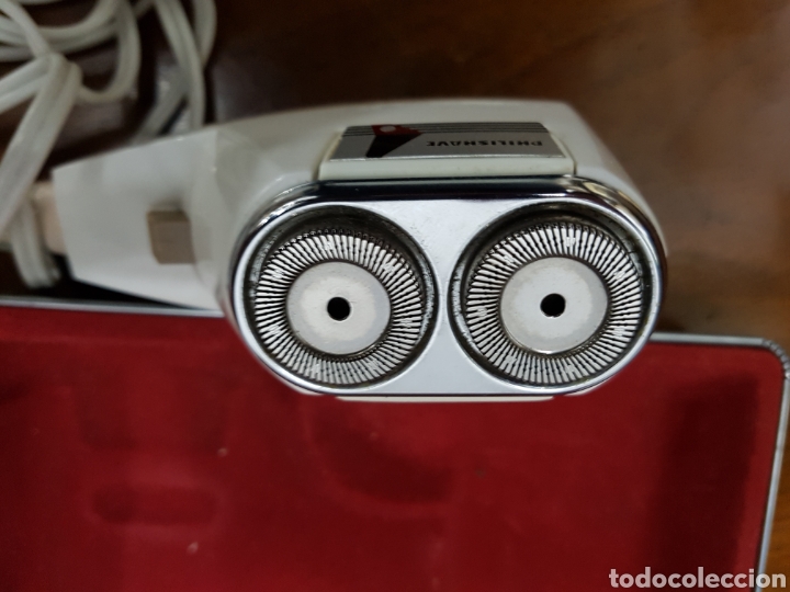 Antig&uuml;edades: M&aacute;quina afeitar Philisave vintage - Foto 5
