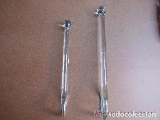 Antig&uuml;edades: FARMACIA, PALA VIDRIO, PAREJA - Foto 3