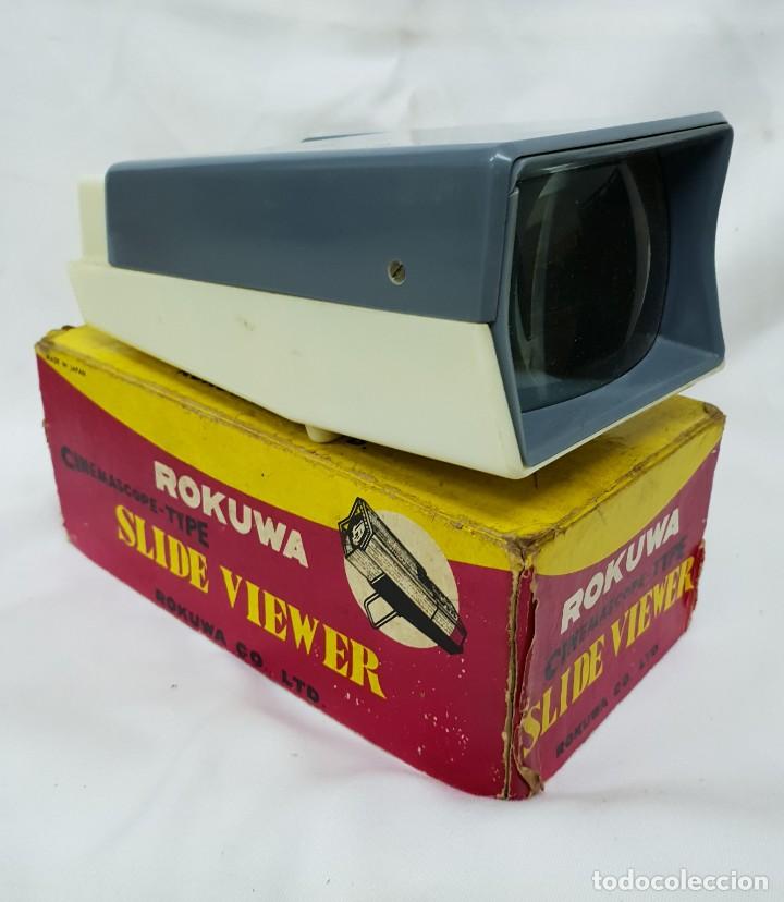 Antig&uuml;edades: proyector diapositivas Rokuwa - Foto 1