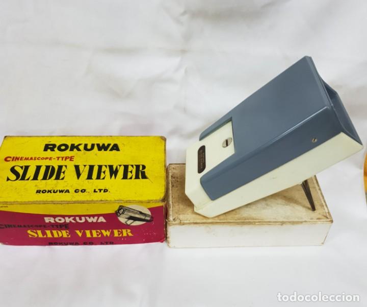 Antig&uuml;edades: proyector diapositivas Rokuwa - Foto 5