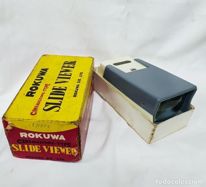Antig&uuml;edades: proyector diapositivas Rokuwa - Foto 6