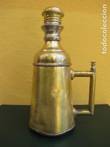 Antig&uuml;edades: Regadera barberia. Lat&oacute;n. La v&aacute;lvula funciona - Foto 2