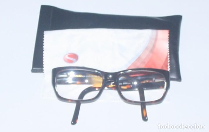 Antig&uuml;edades: Gafas de pasta graduadas con funda - Foto 1