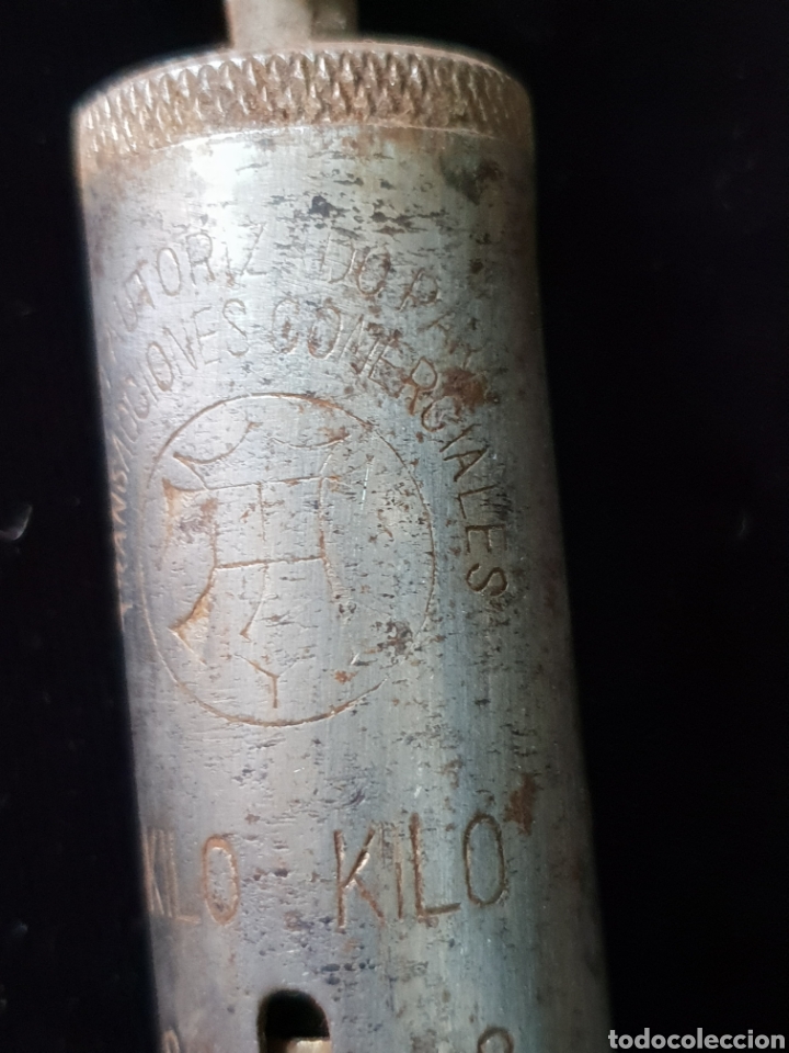 Antig&uuml;edades: Balanza de colgar 10 kg - Foto 3