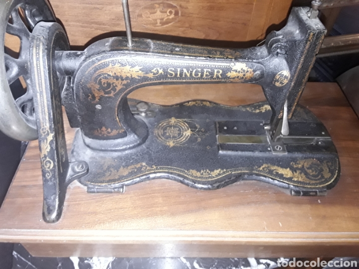 Antigüedades: Maquina de coser Singer - Foto 3 - 139636209