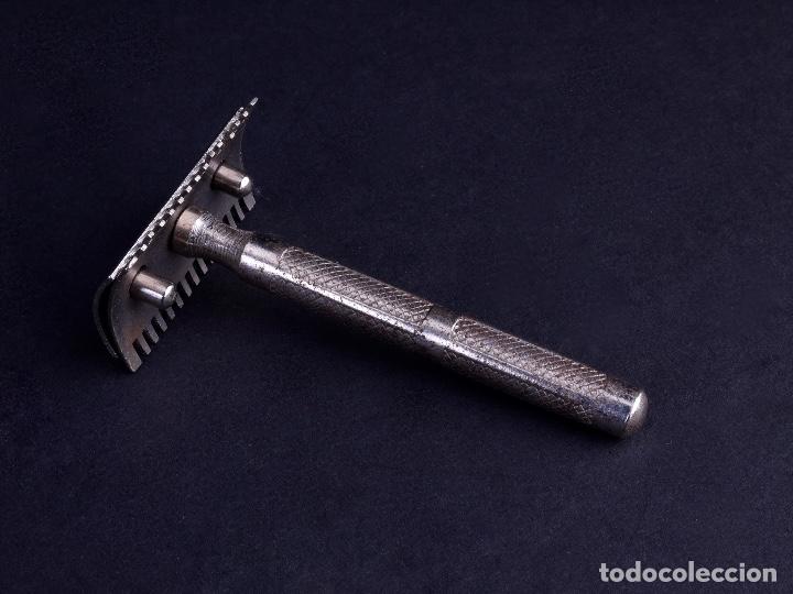 Antig&uuml;edades: MAQUINILLA DE  AFEITAR DESMONTABLE  SAM - Foto 4