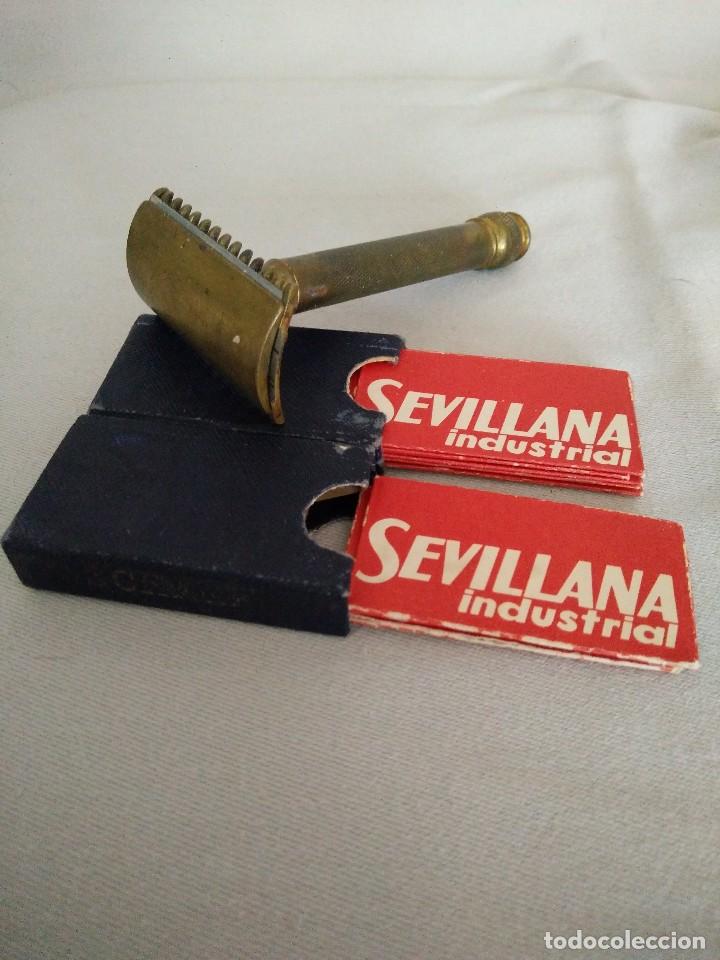 Antig&uuml;edades: MAQUINA DE AFEITAR ANTIGUA - Foto 4