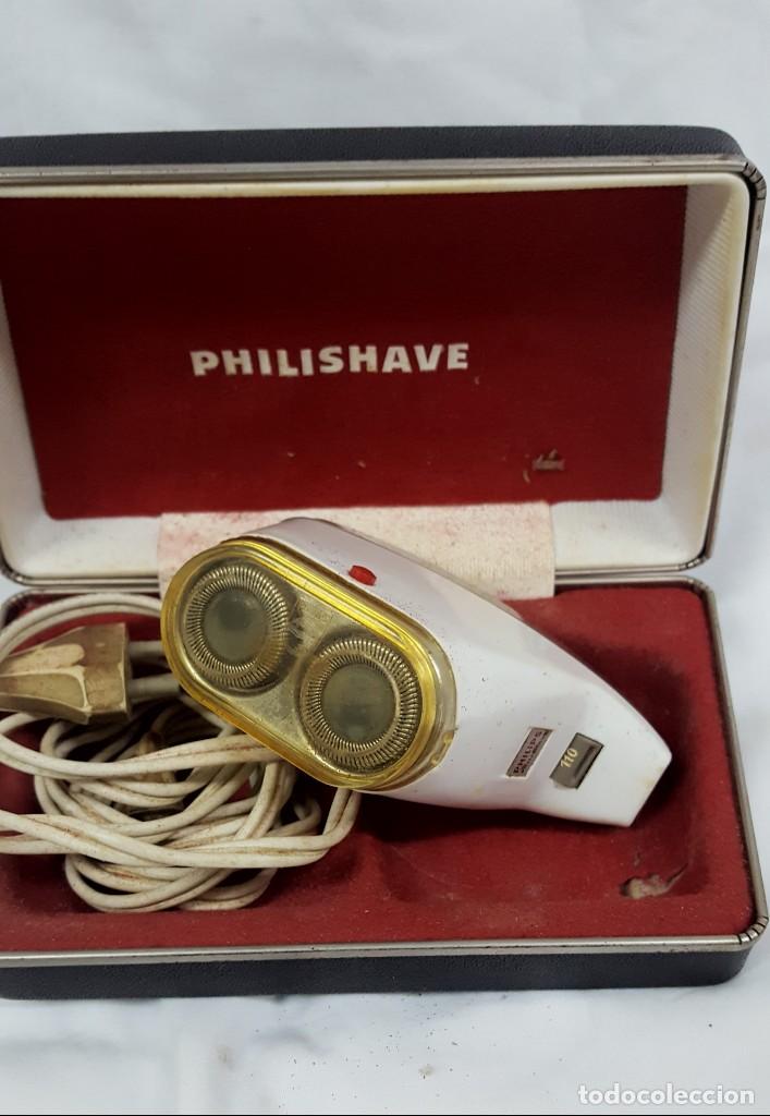 Antig&uuml;edades: maquina de afeitar Philipshave - Foto 2
