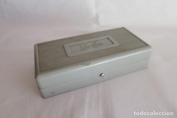 Antig&uuml;edades: caja de pesas de precision Griffin - Foto 2