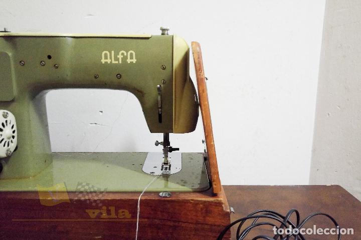 Antig&uuml;edades: M&aacute;quina de coser Alfamatic 103 - Foto 14