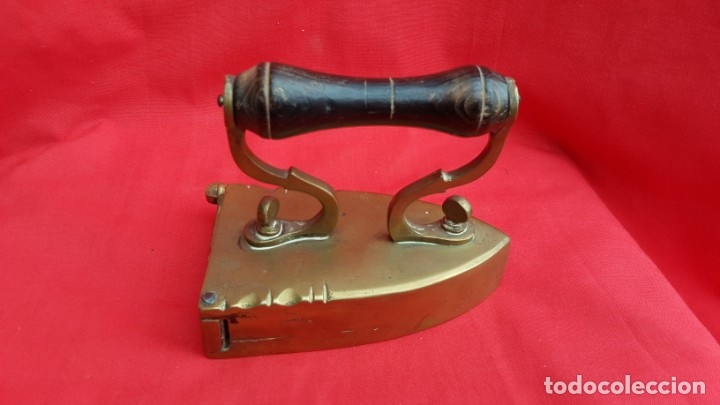 Antig&uuml;edades: Preciosa plancha en bronce. De 1800. - Foto 4