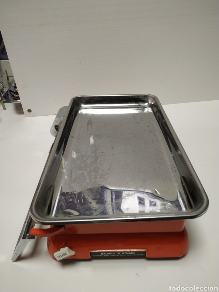 Antig&uuml;edades: Bascula terraillon con adaptador para pesar bebes - Foto 2
