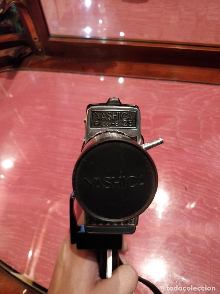 Antig&uuml;edades: C&aacute;mara super 8 25 YASHICA, CON SU FUNDA. - Foto 1