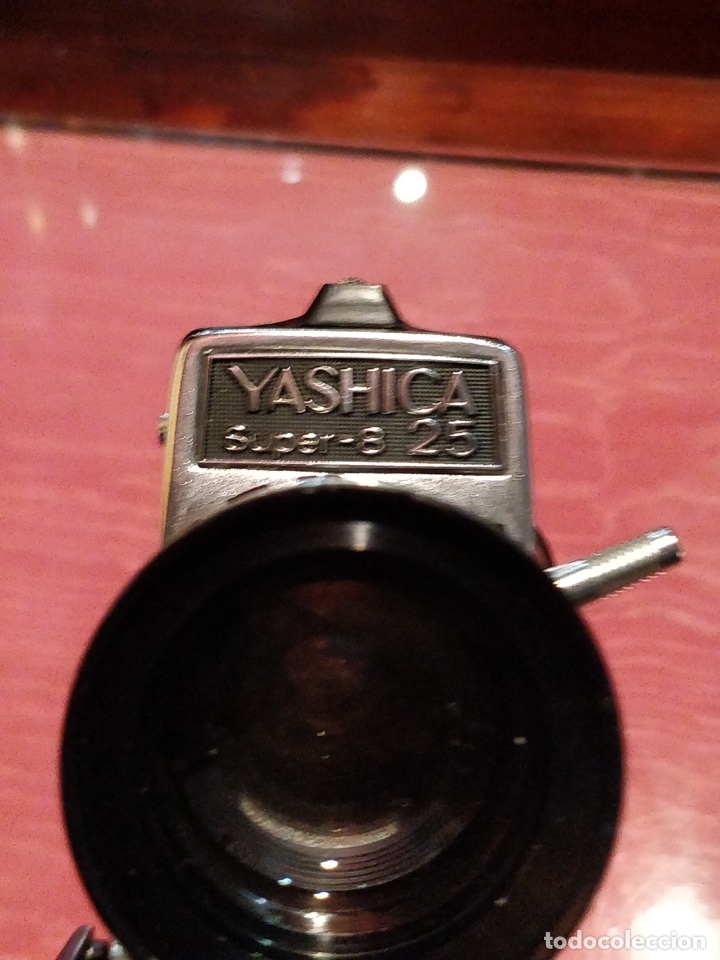 Antig&uuml;edades: C&aacute;mara super 8 25 YASHICA, CON SU FUNDA. - Foto 3